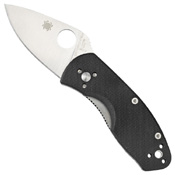 Spyderco Ambitious 8Cr13MoV Steel Blade Folding Knife - Black