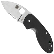 Spyderco Insistent Black G-10 Handle Folding Knife