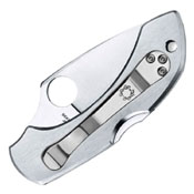 Spyderco Dragonfly Stainless Steel Handle Folding Knife