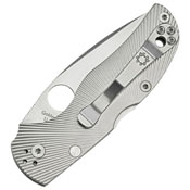 Spyderco Native 5 Leaf-Shaped Blade Knife - Titanium Handle