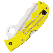 Assist Salt H-1 Steel Blade Folding Knife - Yellow