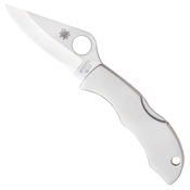 Spyderco Ladybug3 Knife - Stainless Steel Handle