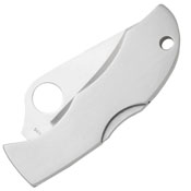 Spyderco Ladybug3 Knife With Stainless Handle - Serrated Edge