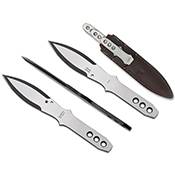 SpyderThrowers Dagger Style Blade 3 Pcs Throwing Knife Set 