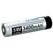 Tenergy Li-ion 18650 3400mAh Protected Button Top Battery