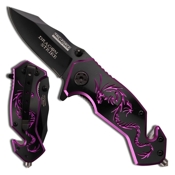 Tac-Force Spring Assisted Dragon Strike Folding Knife