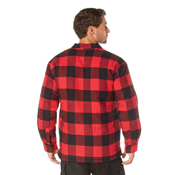 Buffalo Plaid Quilted Lined Jacket