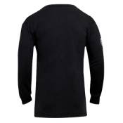 US Flag Long Sleeve T-Shirt - Black