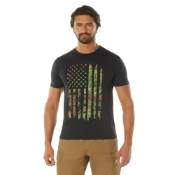 Ultra Force Distressed US Flag Athletic Fit T-Shirt
