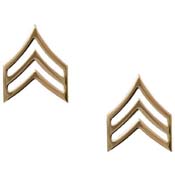 Sergeant Polished Insignia