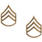 Staff Sergeant Polished Insignia