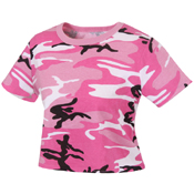 Ultra Force Womens Camo Crop Top