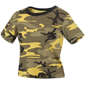 Ultra Force Womens Camo Crop Top