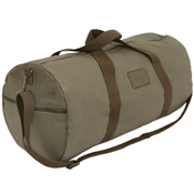 Ultra Force Two-Tone Shoulder Duffle Bag With Loop Patch