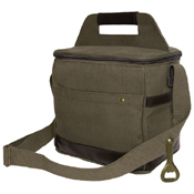 Canvas Insulated Cooler Bag With Bottle Opener