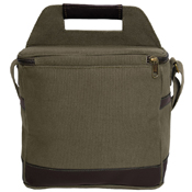 Canvas Insulated Cooler Bag With Bottle Opener