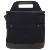 Canvas Insulated Cooler Bag With Bottle Opener