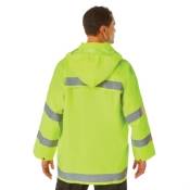 Mens Safety Reflective Rain Jacket