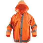 Mens Safety Reflective Rain Jacket