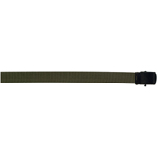 Military Black Buckle Web Belts - 54 Inch