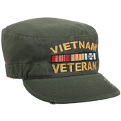 Vintage Vietnam Veteran Fatigue Cap