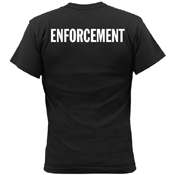 Mens 2-Sided Enforcement T-Shirt