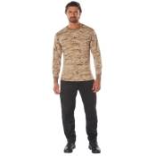 Mens Long Sleeve Digital Camo T-Shirts