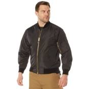 Lightweight Black MA-1 Flight Jacket