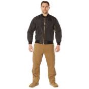 Lightweight Black MA-1 Flight Jacket