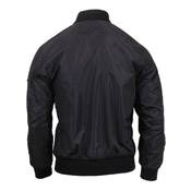 Lightweight Black MA-1 Flight Jacket