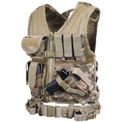 Ultra Force Cross Draw Molle Tactical Vest