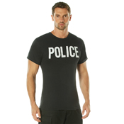 Mens 2-Sided Police T-Shirt