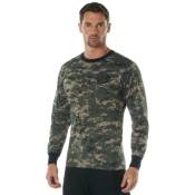 Mens Long Sleeve Digital Camo T-Shirts