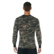 Mens Long Sleeve Digital Camo T-Shirts