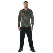 Mens Long Sleeve Digital Camo T-Shirts