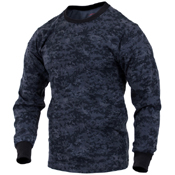 Mens Long Sleeve Digital Camo T-Shirts