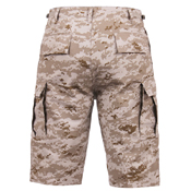 Ultra Force Mens Long Length Camo BDU Short