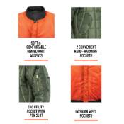 Classic Quilted MA-1 Aviation Jacket