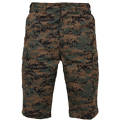 Ultra Force Mens Long Length Camo BDU Short