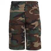 Ultra Force Mens Long Length Camo BDU Short