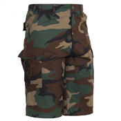 Ultra Force Mens Long Length Camo BDU Short