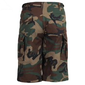 Ultra Force Mens Long Length Camo BDU Short