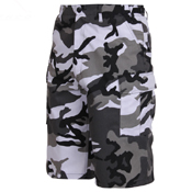 Ultra Force Mens Long Length Camo BDU Short