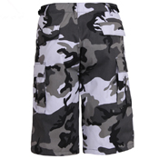 Ultra Force Mens Long Length Camo BDU Short