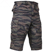 Ultra Force Mens Long Length Camo BDU Short