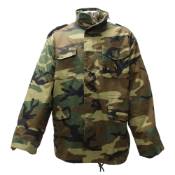 Ultra Force Mens M-65 Camo Field Jacket