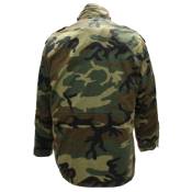 Ultra Force Mens M-65 Camo Field Jacket