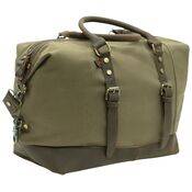 Premium Vintage Carry-On Travel Bag Olive Drab