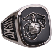 Ultra Force Onyx Marine Corps Ring