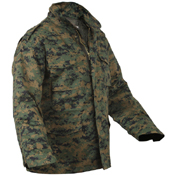 Mens M-65 Camo Field Jacket